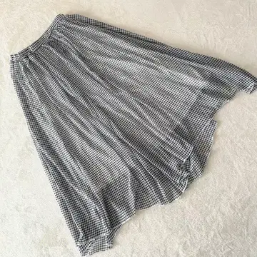 GLACIER 그라시아 롱 플레어 스커트 사이즈 L 허리밴딩