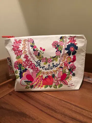 하와이 푸드랜드 x 수잔 제네릭 GIVE ALOHA 파우치