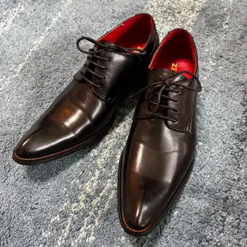 비즈니스 슈즈 가죽 신발(27cm 블랙)