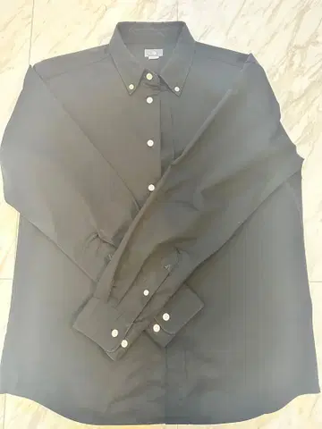 THE NORTH FACE 블랙 버튼 다운 셔츠 M