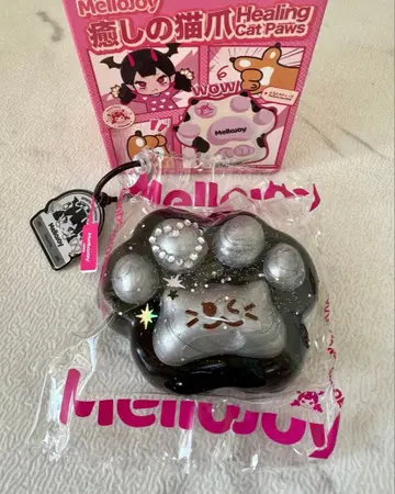 미사용 새상품 mellojoy 메로 조이 힐링 고양이 손톱 별똥별