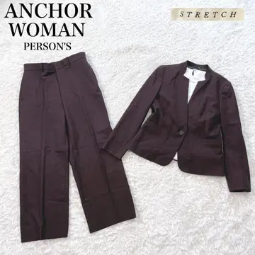 앵커우먼 팬츠 수트 셋업 스트레치 최근 모델