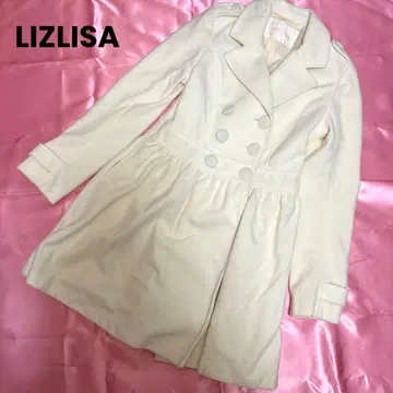 LIZLISA 리즈리사 A라인 코트 화이트