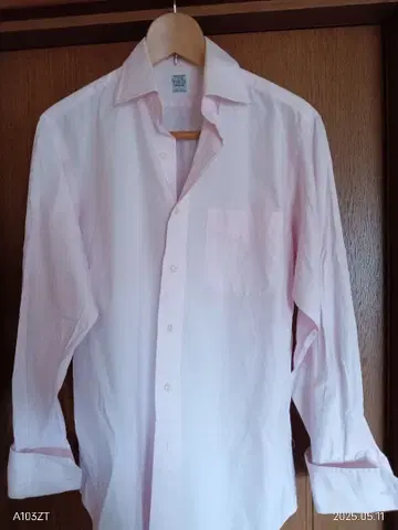 NEWYORKER 핑크 무지 셔츠