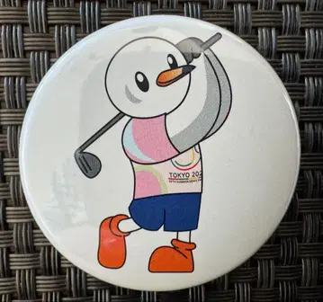 도쿄 2020 올림픽 골프 마스코트 캔뱃지