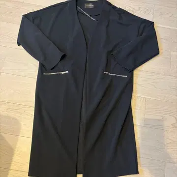 인터플래닛 블랙 겉옷 가디건