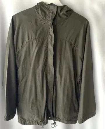 nano 후드 부착 나일론 자켓