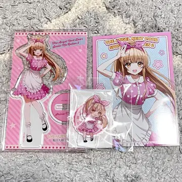 천사님 제비뽑기당 아메리칸 다이너 아크릴 스탠드&브로마이드 세트