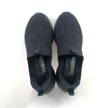 22cm 스케쳐스 블랙 여성용 슬립온