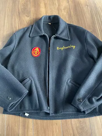 60s 킹 웨어 울 스포츠 자켓