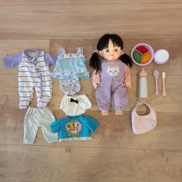 포포짱 옷 갈아입히기 인형 세트