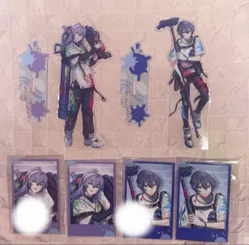 코야나기 로우 별도성 쇼 아크릴 스탠드 폴라로이드 세트