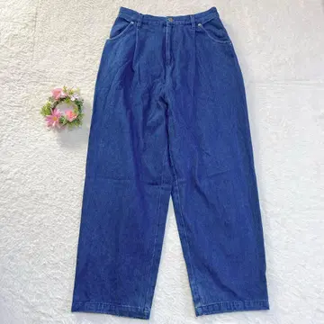 [ 어반 리서치 아이템즈 ] 턱 와이드 팬츠 데님 ( L ) 코튼