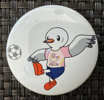TOKYO 2025 데플림픽 축구 캔뱃지