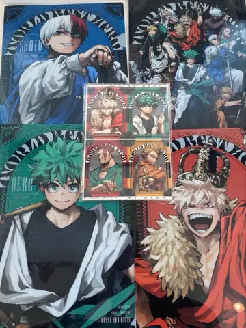 나의 히어로 아카데미아 클리어 파일 컴플리트 도서 부록 포함 히로아카