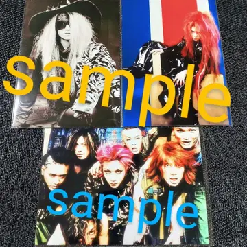 [ 새상품급 ] 4 hide 사진 hide 히스토리 3장 세트 연대 랜덤