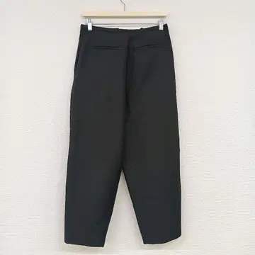 [ HELLA ] 블랙 와이드 팬츠 센터 프레스 서스펜더