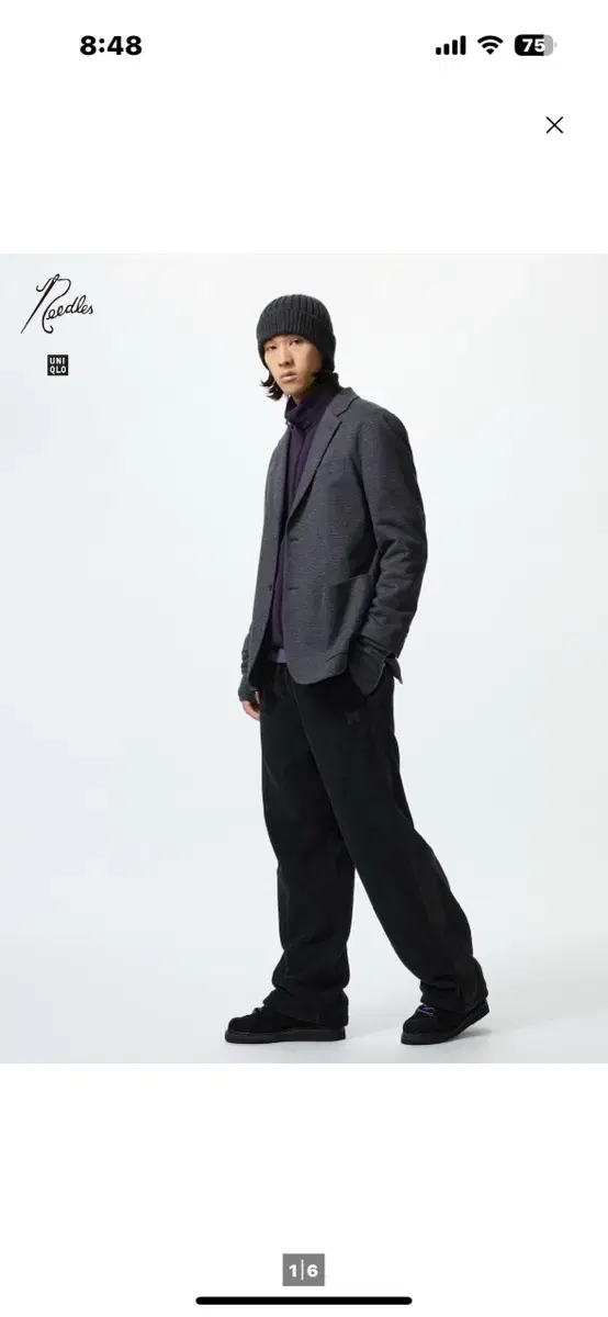 Uniqlo Needles Fleece Wide Pants XL (Long Length)