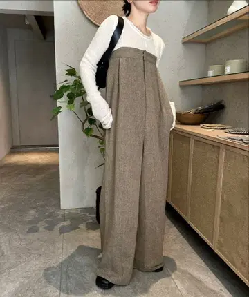 select MOCA by son 트위드 베어 올인원 브라운