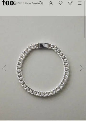 시에나 로제 too: 실버 체인 팔찌