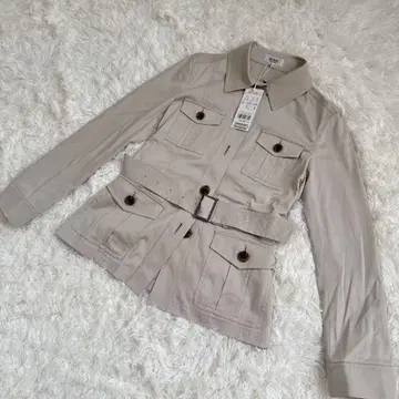 새상품 자유구 숏코트 자켓 벨트 포함