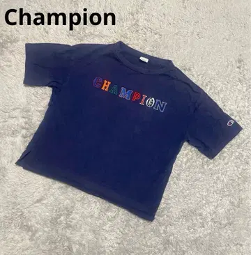 [ champion ] 챔피온 (M) 반팔 T셔츠 빅 로고 네이비