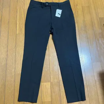 택 포함 새상품 나노 유니버스 수트 팬츠 남성용 L 사이즈 블랙