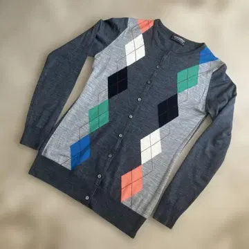 JOHN SMEDLEY 아가일 가디건 M