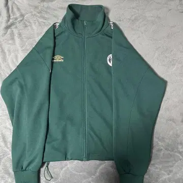 Umbro 그린 집업 저지
