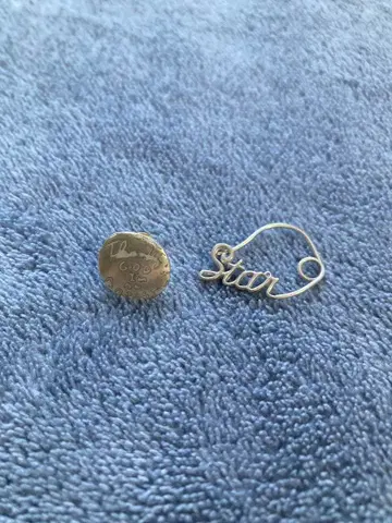 치고 귀걸이 2개 세트