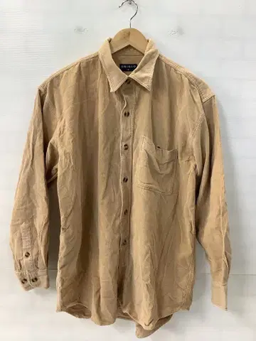 12.4 A260P 유니클로 긴팔 셔츠 코듀로이 베이지