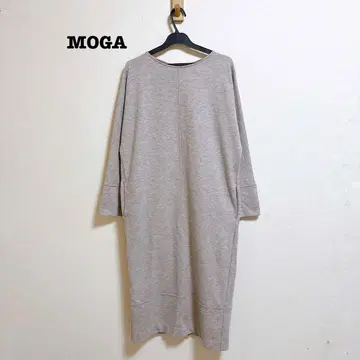 새상품급 MOGA 소프트 저지 색 원피스 그레이지