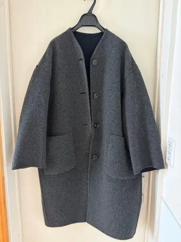 르그라직 리버서블 울 코트