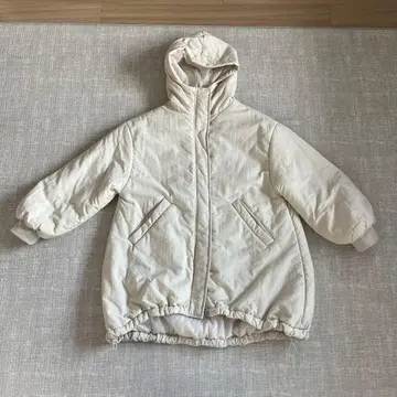 솜 몬스터 후드티 점퍼 블루종 아우터 화이트