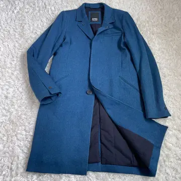 [ 컨디션 최상 ] DENHAM 덴함 롱 코트 M 울 코튼