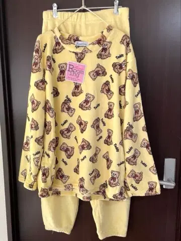 [ 극세사 룸웨어 ] 곰 패턴 M - L