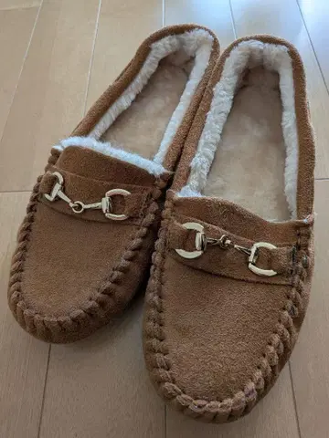 브라운 스웨이드 모카신 시마무라