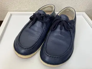 BIRKENSTOCK 파사데나 네이비 가죽 신발 41