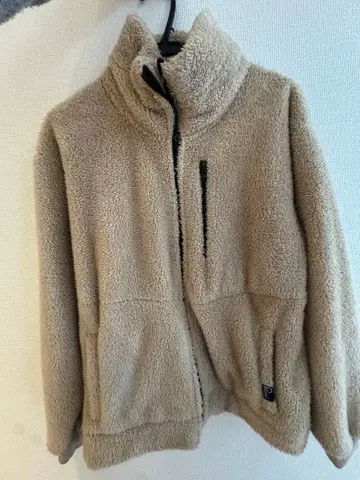 Senfield 베이지 플리스 자켓