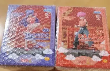 란마 1/2 피규어 세트 샴푸 & 란마