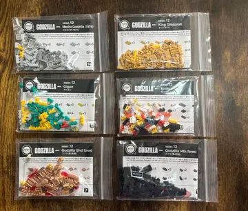 나노블록 고질라 NBMC_12 전종 세트