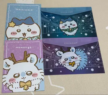 치이카와 세븐일레븐 플랫 케이스 노트 세트