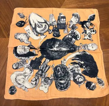 케이키이 미즈키 시게루 요괴 콜라보 거즈 반다나? 손수건