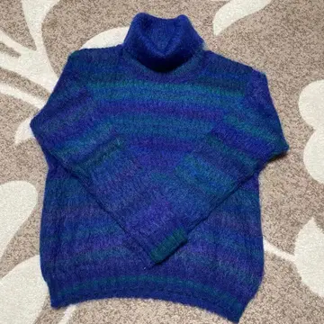 여성용 스웨터 모헤어 터틀넥