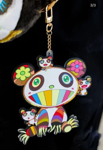 신상 무라카미 다카시 팬더 러버 키링 카이카이키키