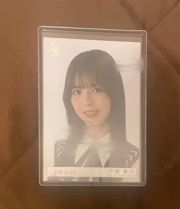 사쿠라자카46 나카지마 유즈키 친필 사인 브로마이드 도쿄돔 한정판