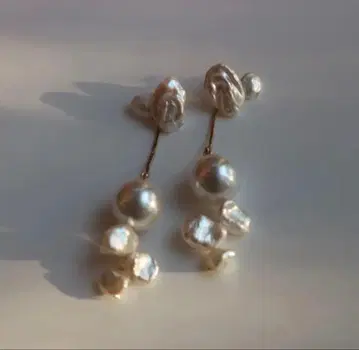 담수 진주 귀걸이 mooi 브라이덜