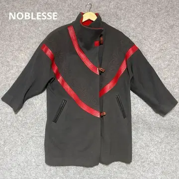 NOBLESSE 그레이와 레드 울 코트
