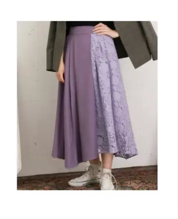 KBF 레이스 도킹 플레어 스커트