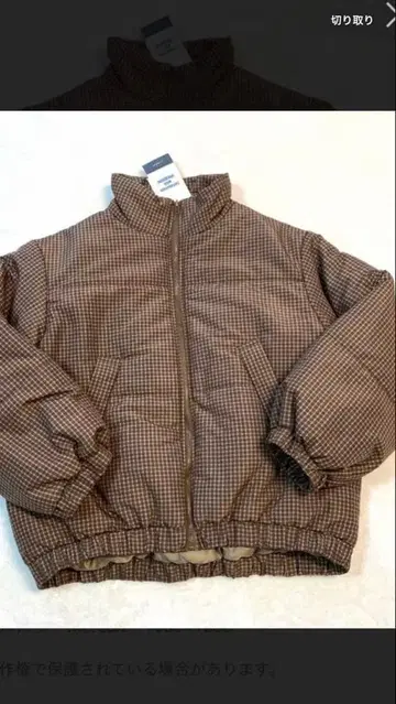 새상품 택 포함 시마무라 x megumi 패딩 자켓 L 사이즈